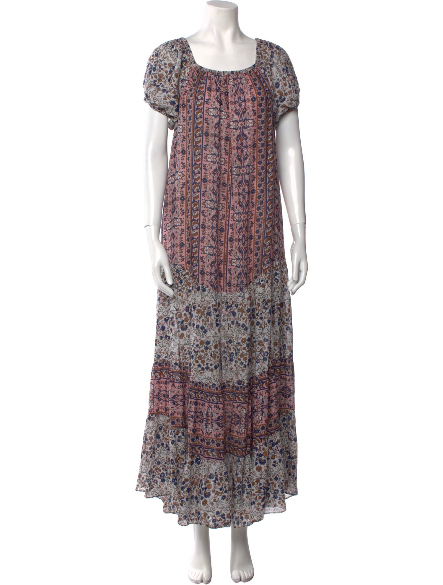 See by Chloé Floral Print Long Dress